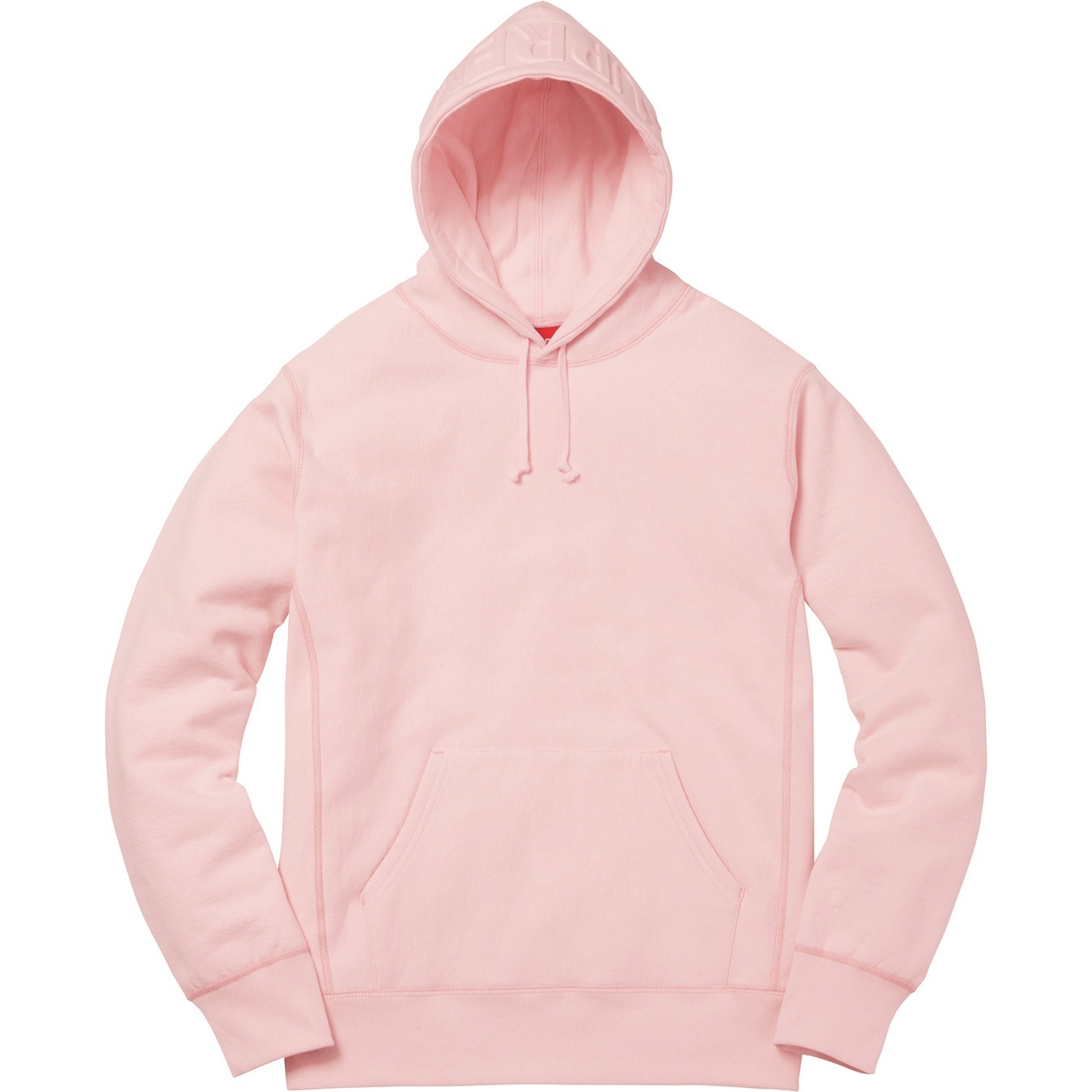Embossed Logo Hooded Sweatshirt view 3